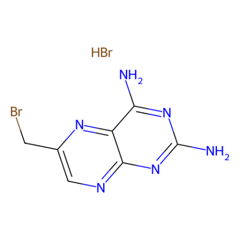 aladdin 阿拉丁 B184997 6-(溴甲基)-2,4-蝶啶二胺氢溴酸盐 52853-40-4 90%