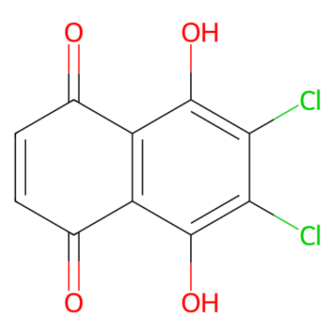 aladdin 阿拉丁 D154236 2,3-二氯-5,8-二羟基-1,4-萘醌 14918-69-5 >97.0%(HPLC)(T)