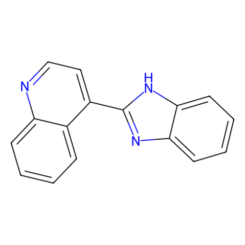 aladdin 阿拉丁 W417509 4-(1H-苯并[d]咪唑-2-基)喹啉 31704-11-7 97%