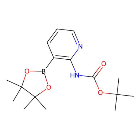 aladdin 阿拉丁 B358826 2-（Boc-氨基）吡啶-3-硼酸频哪醇酯 1072944-99-0 95%