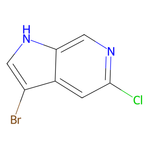 aladdin 阿拉丁 B189876 3-溴-5-氯-1H-吡咯并[2,3-c]吡啶 1167056-96-3 96%