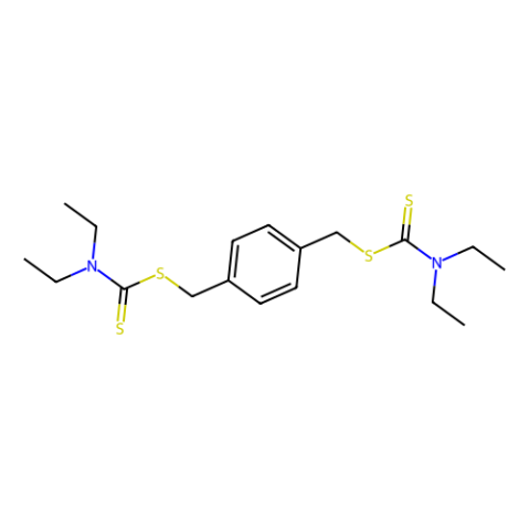 aladdin 阿拉丁 P160314 对苯二甲基双(N,N-二乙基二硫代氨基甲酸酯) 89964-93-2 98%