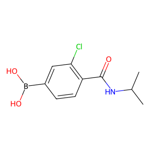 aladdin 阿拉丁 C187069 3-氯-4-(N-异丙基氨基甲酰基)苯基硼酸 (含有数量不等的酸酐)  850589-41-2 98%