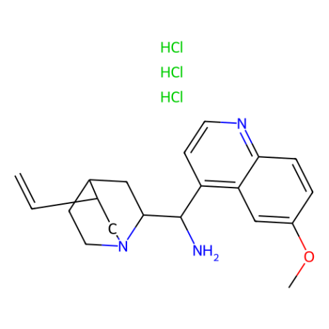 aladdin 阿拉丁 S281599 (8α,9S)-6′-甲氧基辛可宁-9-胺 三盐酸盐 1231763-32-8 ≥90%