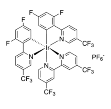 aladdin 阿拉丁 B283104 4,4'-双(三氟甲基)-2,2'-联吡啶双[3,5-二氟-2-[5-三氟甲基-2-吡啶基)苯基]铱(III)六氟磷酸盐 2030437-90-0 98%