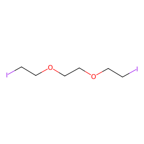 aladdin 阿拉丁 B152842 1,2-双(2-碘乙氧基)乙烷(含稳定剂铜屑) 36839-55-1 >96.0%(GC)
