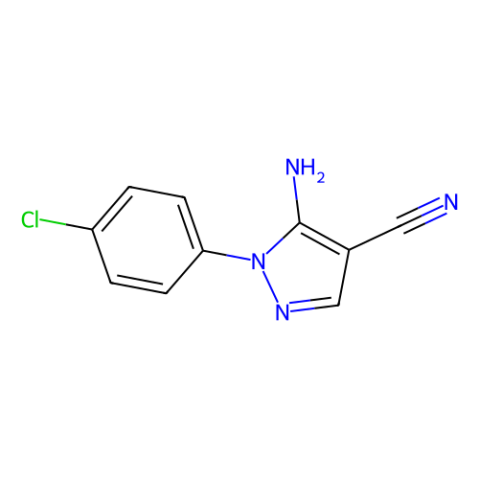 aladdin 阿拉丁 A469297 5-氨基-1-(4-氯苯基)-1H-吡唑-4-甲腈 51516-67-7 97%