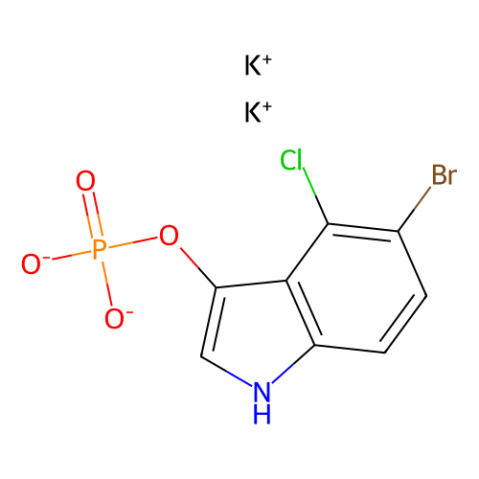 aladdin 阿拉丁 B165499 5-溴-4-氯-3-吲哚磷酸 二钾盐 102185-49-9 97%