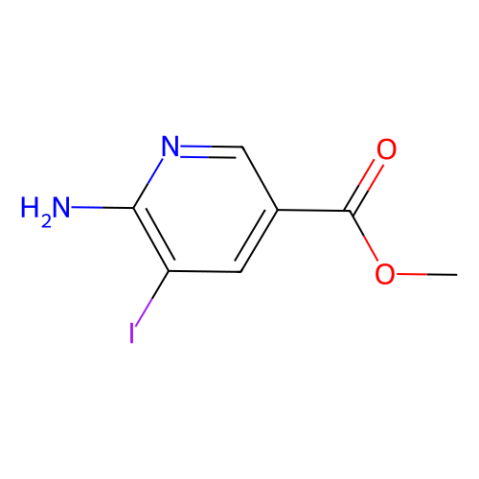 aladdin 阿拉丁 M182741 6-氨基-5-碘吡啶-3-羧酸甲酯 211308-80-4 97%