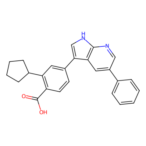 aladdin 阿拉丁 G287167 GSK 650394,血清和糖皮质激素调节激酶（SGK）抑制剂 890842-28-1 ≥97%(HPLC)