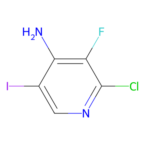 aladdin 阿拉丁 C587729 2-氯-3-氟-5-碘吡啶-4-胺 1801841-62-2 98%