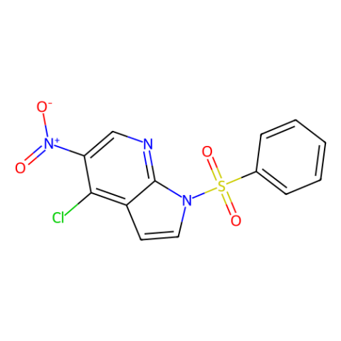aladdin 阿拉丁 B172895 1-(苯磺酰基)-4-氯-5-硝基-1H-吡咯并[2,3-b]吡啶 1245649-52-8 97%