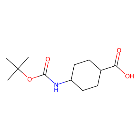 aladdin 阿拉丁 C153600 顺-4-(叔丁氧羰氨基)环己甲酸 53292-90-3 >98.0%(GC)(T)