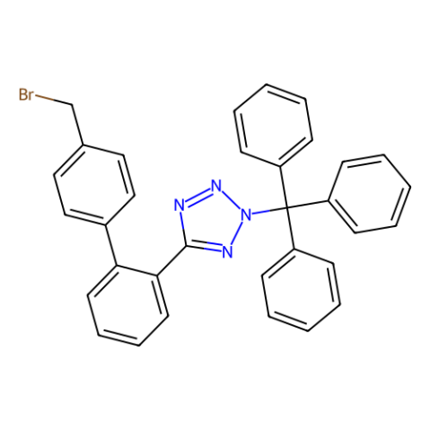 aladdin 阿拉丁 B405381 5-[4'-(溴甲基)-1,1'-联苯-2-基]-2-三苯甲基-2H-四唑 133051-88-4 98%
