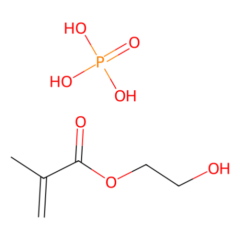 aladdin 阿拉丁 H303891 2-甲基-2-丙烯酸-2-羟乙基酯磷酸酯 52628-03-2 98%，contains 700-1000 ppm MEHQ，混合物