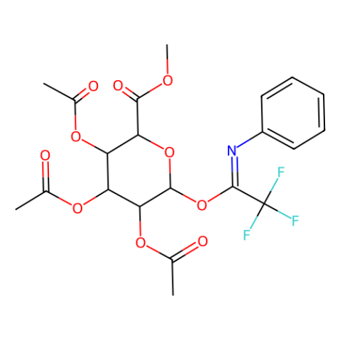 aladdin 阿拉丁 T292250 1-(2,2,2-三氟-N-苯基亚胺酯)-2,3,4-三-O-乙酰基-D-葡萄糖醛酸甲酯 869996-05-4 95%