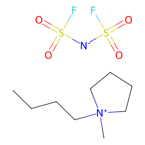 aladdin 阿拉丁 B302146 1-丁基-1-甲基吡咯烷鎓双(氟磺酰)亚胺 1057745-51-3 98%