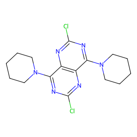 aladdin 阿拉丁 D330875 2,6-二氯-4,8-二哌啶基-嘧啶[5,4-d]嘧啶 7139-02-8 98%