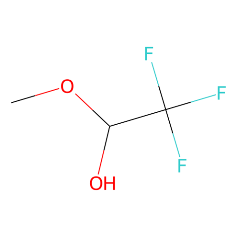 aladdin 阿拉丁 T161512 三氟乙醛甲基半缩醛 (含约10%甲醇) 431-46-9 >88.0%(GC)
