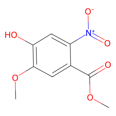 aladdin 阿拉丁 M192498 4-羟基-5-甲氧基-2-硝基苯甲酸甲酯 27883-60-9 97%