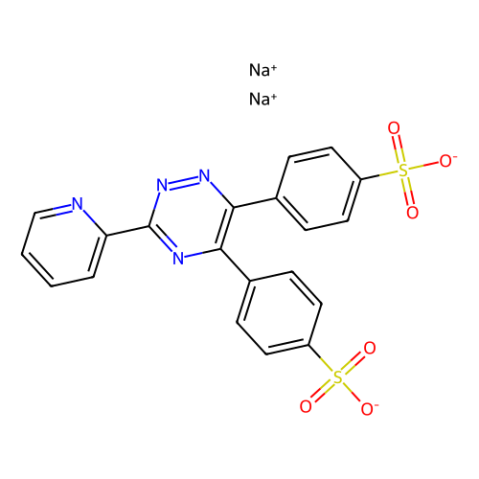 aladdin 阿拉丁 P160587 3-(2-吡啶基)-5,6-双(4-磺苯基)-1,2,4-三嗪二钠盐水合物 28048-33-1 >98.0%(HPLC)