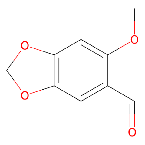 aladdin 阿拉丁 M354282 6-甲氧基苯并[1,3]二恶唑-5-甲醛 5780-00-7 97%