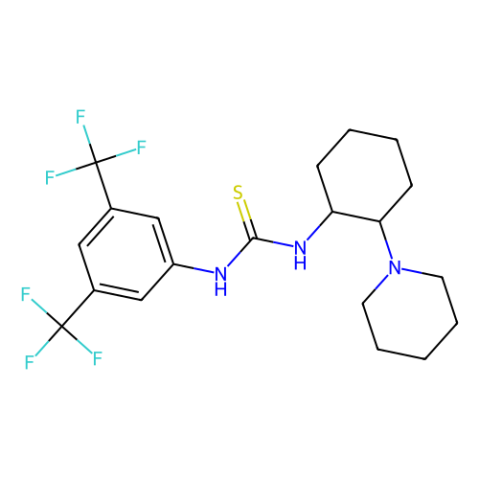 aladdin 阿拉丁 N281653 N-[3,5-双(三氟甲基)苯基]-N'-[(1R,2R)-2-(1-哌啶基)环己基]硫脲 1289514-24-4 98%,99% ee