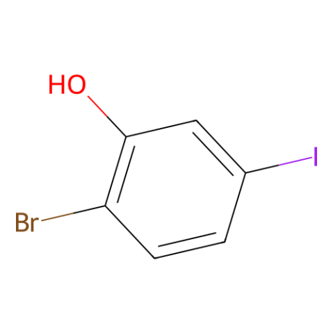 aladdin 阿拉丁 B590757 2-溴-5-碘苯酚 932372-99-1 97%