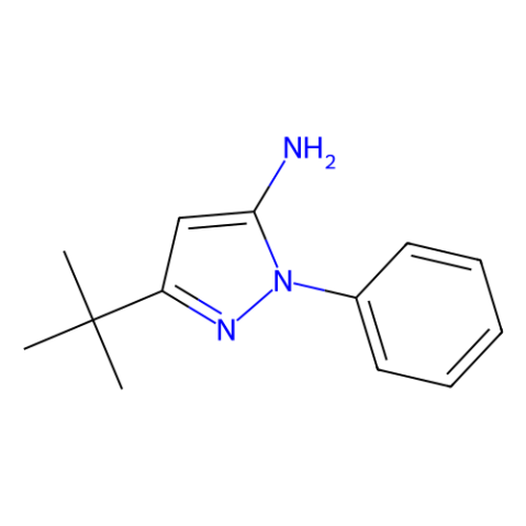 aladdin 阿拉丁 T586855 3-(叔丁基)-1-苯基-1H-吡唑-5-胺 126208-61-5 98%