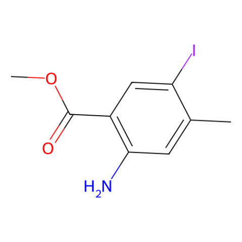 aladdin 阿拉丁 M587298 2-氨基-5-碘-4-甲基苯甲酸甲酯 1464091-62-0 95%