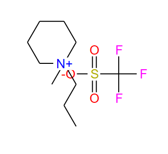 1-甲基-1-丙基哌啶鎓三氟甲磺酸盐；1221445-34-6