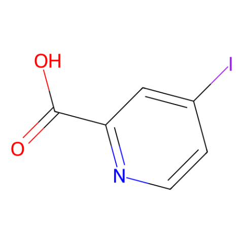 aladdin 阿拉丁 I176420 4-碘吡啶-2-羧酸 405939-79-9 97%