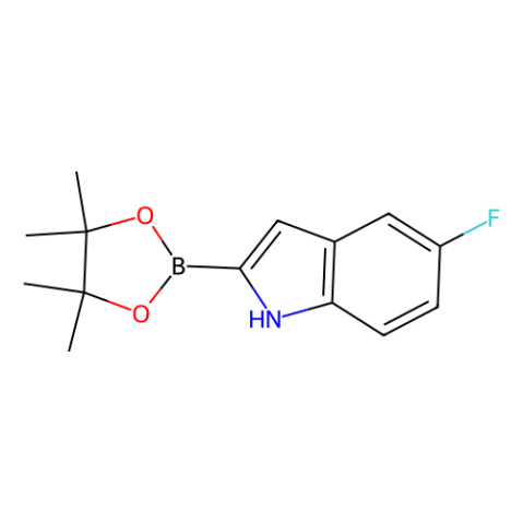 aladdin 阿拉丁 F586802 5-氟-1H-吲哚-2-硼酸频哪醇酯 1256358-94-7 97%