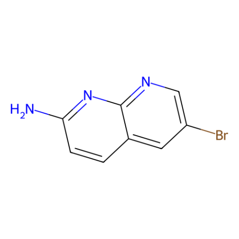 aladdin 阿拉丁 B481800 6-溴-1,8-萘啶-2-胺 64874-38-0 96%