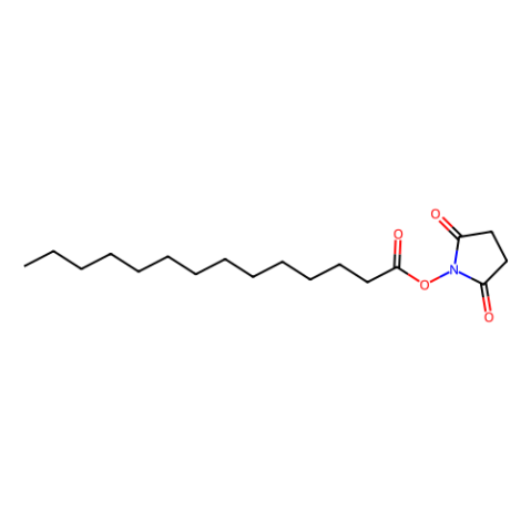 aladdin 阿拉丁 N404982 十四酸N-琥珀酰亚胺酯 69888-86-4 98%
