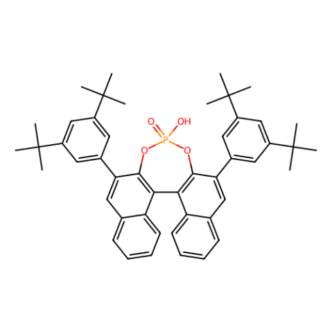 aladdin 阿拉丁 B281924 (11bS)-2,6-双[3,5-双(1,1-二甲基乙基)苯基]-4-羟基-4-氧化物-二萘并[2,1-d:1'',2''-f][1,3,2]二氧杂磷杂环庚 1442645-05-7 98%