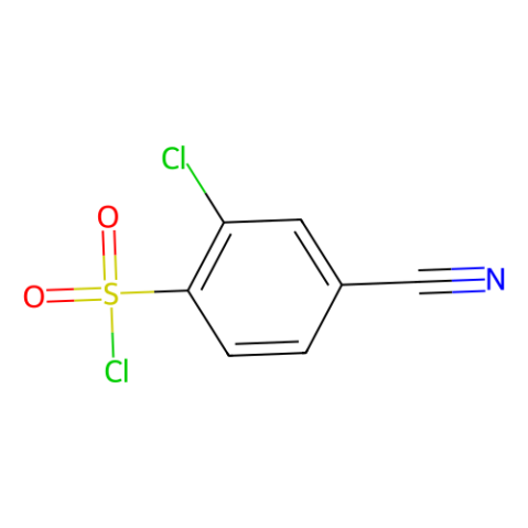 aladdin 阿拉丁 C169067 2-氯-4-氰基苯磺酰氯 254749-11-6 96%