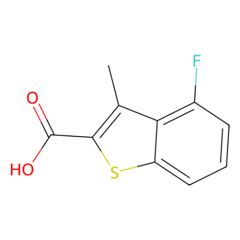 aladdin 阿拉丁 F394293 4-氟-3-甲基-1-苯并噻吩-2-羧酸 852940-49-9