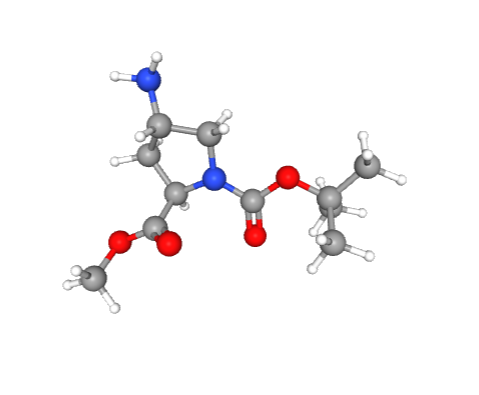 aladdin 阿拉丁 R588428 (2R,4S)-1-Boc-4-氨基-2-吡咯烷甲酸甲酯 254881-77-1 95%