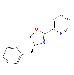 aladdin 阿拉丁 R586374 2-[(4R)-4,5-二氢-4-(苯甲基)-2-恶唑基]吡啶 1108603-35-5 98%