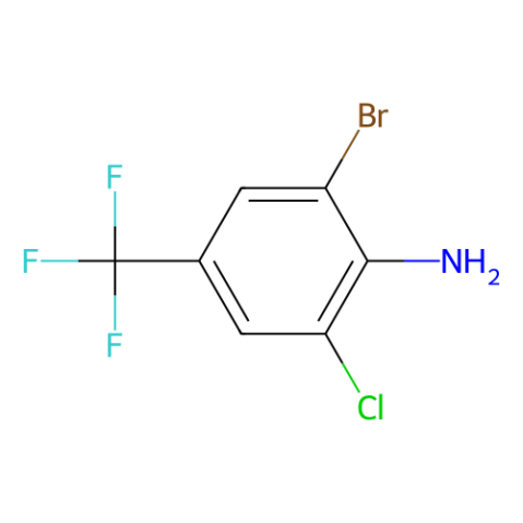 aladdin 阿拉丁 B165898 2-溴-6-氯-4-(三氟甲基)苯胺 109919-26-8 97%