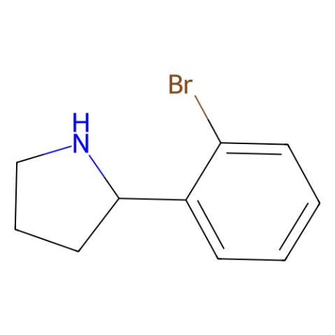 aladdin 阿拉丁 B586924 2-(2-溴苯基)-吡咯烷 129540-24-5 97%