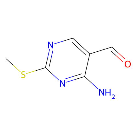 aladdin 阿拉丁 A177409 4-氨基-2-(甲基硫烷基)嘧啶-5-甲醛 770-31-0 97%