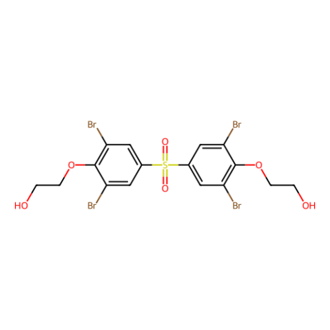 aladdin 阿拉丁 B153215 双[3,5-二溴-4-(2-羟乙氧基)苯基]砜 53714-39-9 96%
