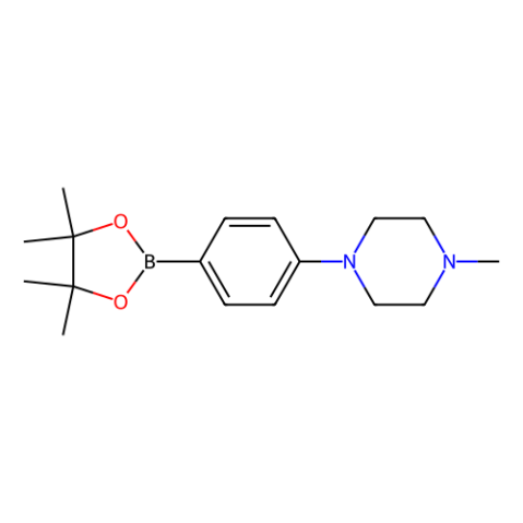 aladdin 阿拉丁 M124443 4-(4-甲基-1-哌嗪基)苯硼酸频哪醇酯 747413-21-4 96%