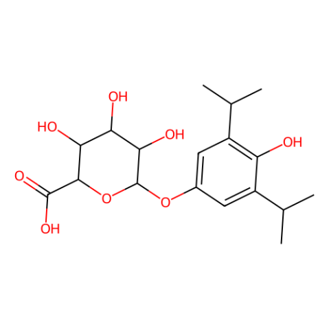 aladdin 阿拉丁 H352665 4-羟基丙泊酚-4-O-β-D-葡糖苷酸 115005-78-2 98%