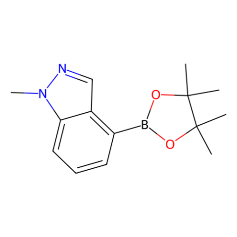 aladdin 阿拉丁 M177977 1-甲基-4-(4,4,5,5-四甲基-1,3,2-二氧杂环戊硼烷-2-基)-1H-吲唑 885698-94-2 97%
