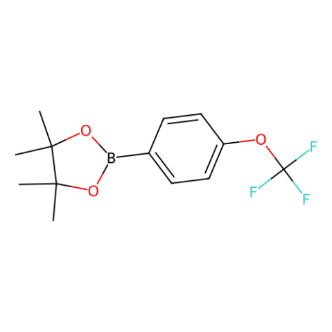 aladdin 阿拉丁 T589210 4,4,5,5-四甲基-2-(4-(三氟甲氧基)苯基)-1,3,2-二氧杂硼杂环戊烷 474709-28-9 98%