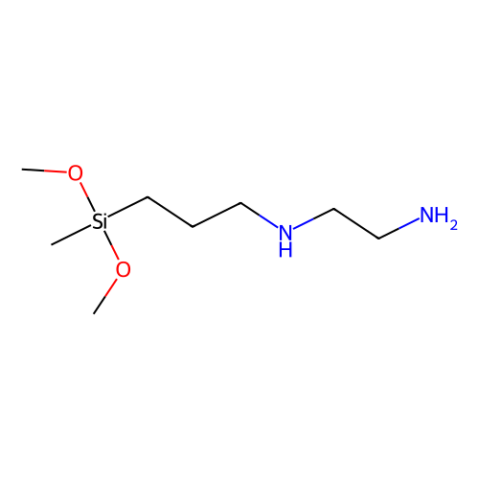 aladdin 阿拉丁 A115357 N-(β-氨乙基-γ-氨丙基)甲基二甲氧基硅烷 3069-29-2 96%