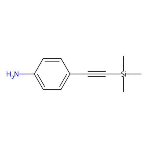 aladdin 阿拉丁 T405077 4-[(三甲基硅基)乙炔基]苯胺 75867-39-9 98%